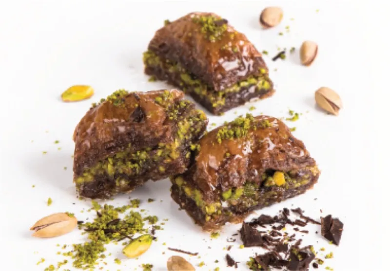 Baklava with Chocolate