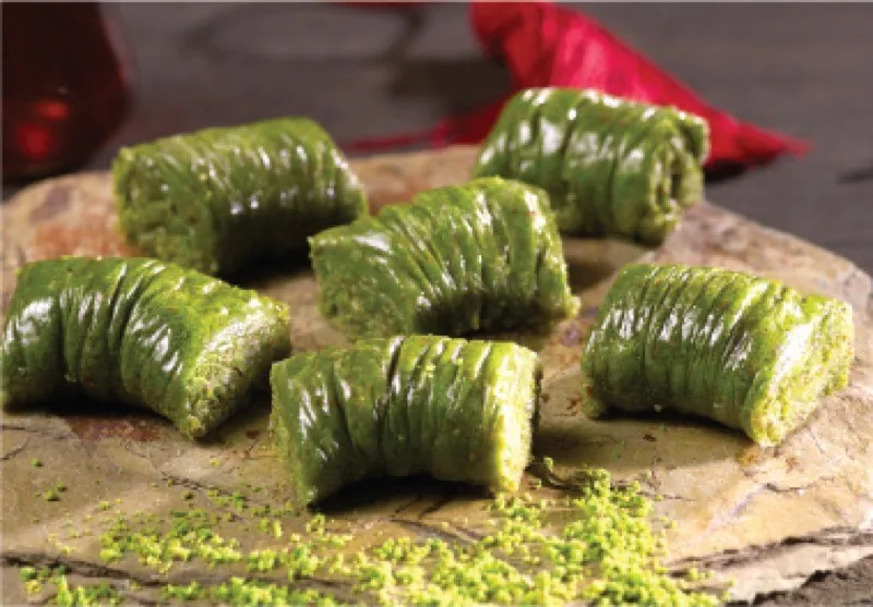 Pistachio Roll Baklava
