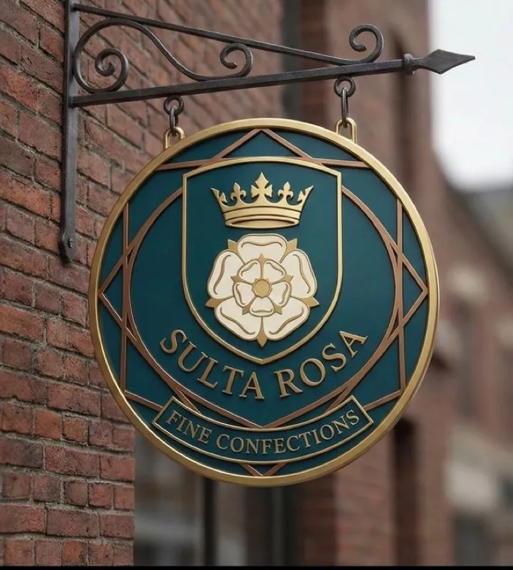 Sulta Rosa Lincoln Road Sign